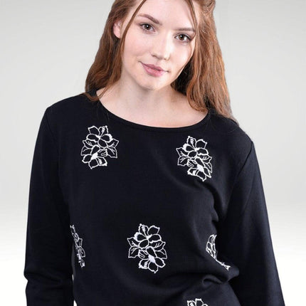 Zoha Online Adah Floral Sweatshirt