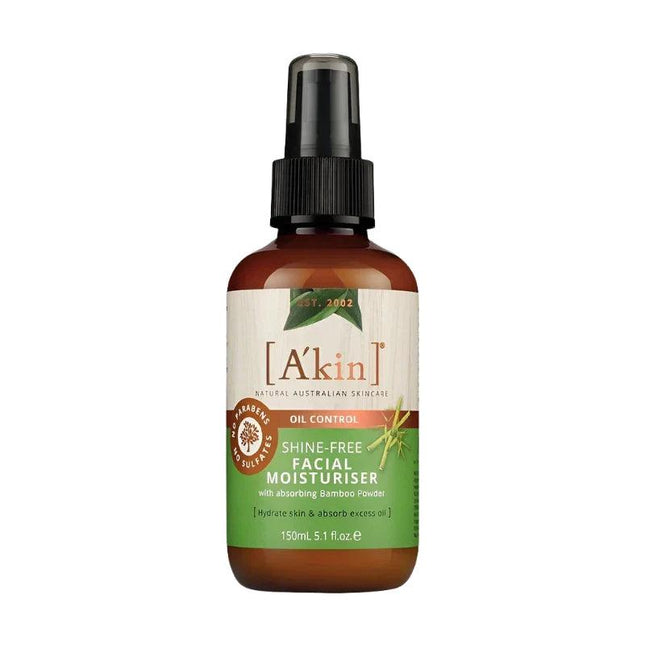 A'kin Oil Control Shine-Free Moisturiser 150mL - OhYouLuckyDuck.com.au