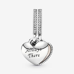 Pandora Always There Heart Dangle Charm - OhYouLuckyDuck.com.au