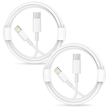 Apple Compatible C to Lightning Cable (1m) - 2pcs - OhYouLuckyDuck.com.au