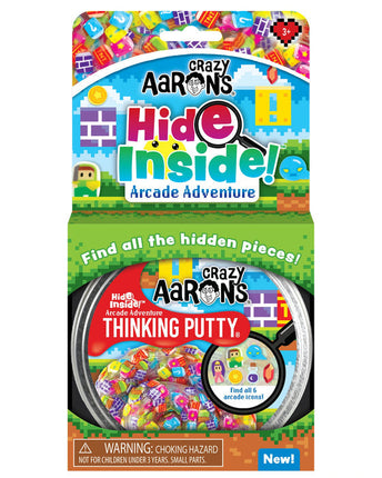 Crazy Aaron's Putty Hide Inside Arcade Adventure