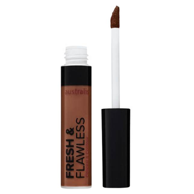 Australis Fresh & Flawless Conceal & Contour Concealer - Ebony - OhYouLuckyDuck.com.au