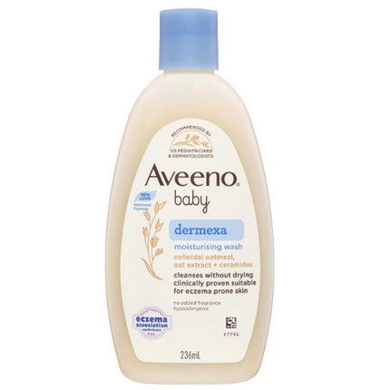 Aveeno Baby Dermexa Wash 236ml - OhYouLuckyDuck.com.au