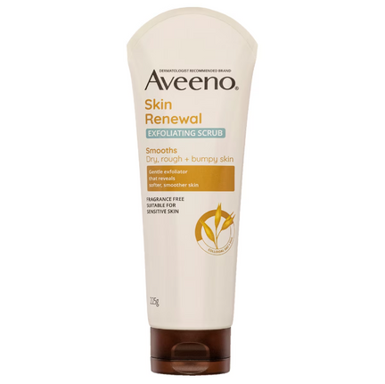 Aveeno Skin Renewal Exfoliating Scrub 225g - OhYouLuckyDuck.com.au