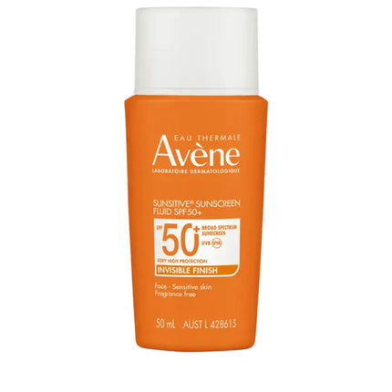 Avene Sunsitive Sunscreen Fluid Spf50+ 50Ml
