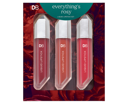 Designer Brands Everything'S Rosy Liquid Lipstick Set