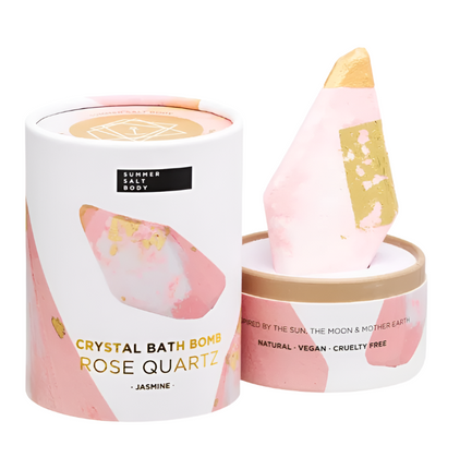 Summer Salt Rose Quartz Bath Bomb