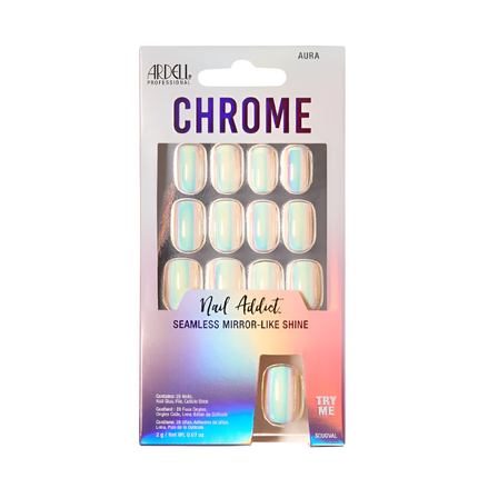 Ardell Nail Addict Chrome Aura