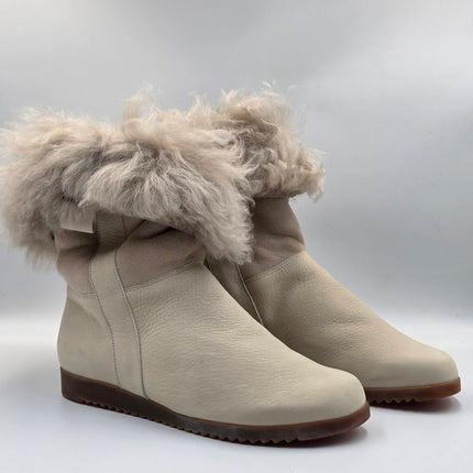 Arche Sample Baokaw Cream Pull On Winter Boots