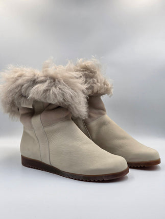 Arche Sample Baokaw Cream Pull On Winter Boots