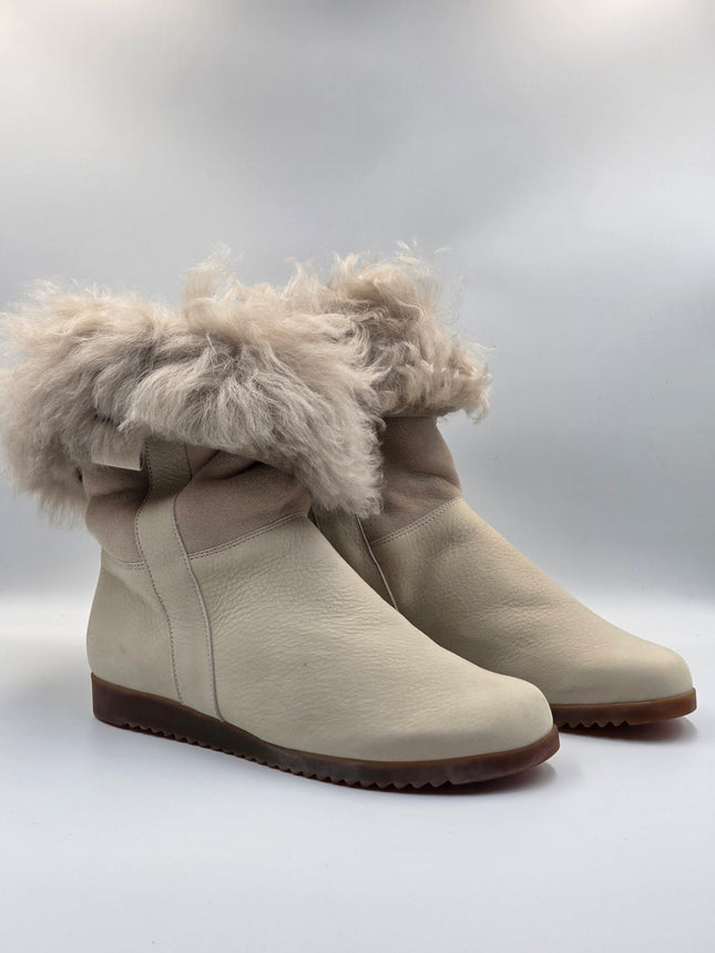 Arche Sample Baokaw Cream Pull On Winter Boots