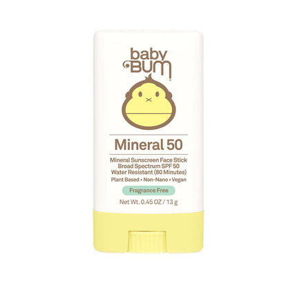 Sun Baby Bum SPF 50 Mineral Sun Screen Face Stick 13G