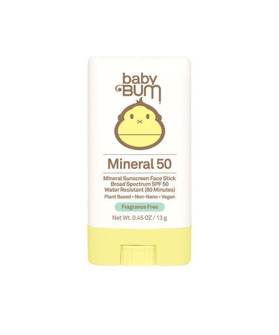 Sun Baby Bum SPF 50 Mineral Sun Screen Face Stick 13G