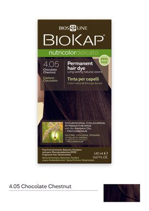 Biokap Delicato 4.05 Chocolate Chestnut Gentle Dye 140Ml