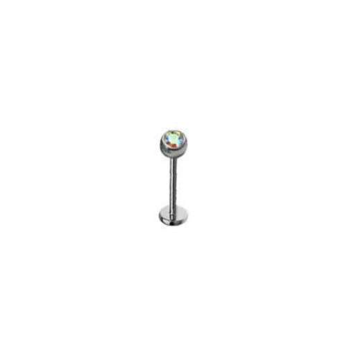 Rossan Labret Stainless Steel Jewelled Micro 1.2Mm Bj1060J