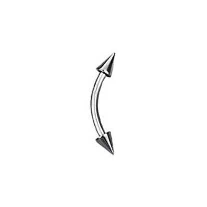 Rossan Titanium Micro Banana Barbell Body Jewellery 1.2MM x 10MM