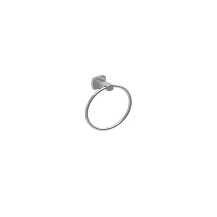 Ania Luxus Towel Ring Wall Mounted Bathroom Hand Towel Holder in Chrome Finish