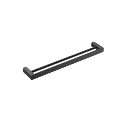 Ania Luxe Bathware Double Towel Rail Bathroom Storage Rack 600MM