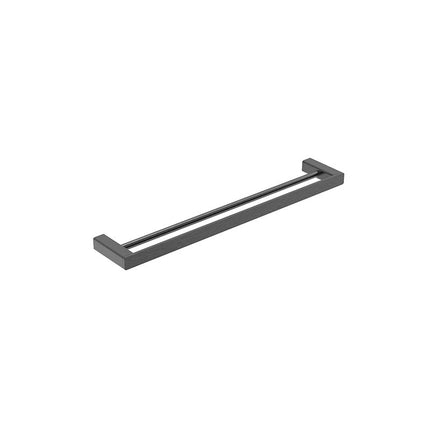 Ania Luxe Bathware Double Towel Rail Bathroom Storage Rack 600MM