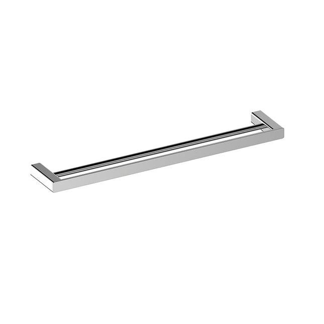 Ania Luxe Bathware Double Towel Rail Bathroom Storage Rack 600MM