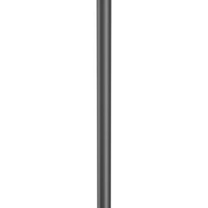 Ania Morgan Rund Single Heated Towel Rail Chrome 60MM