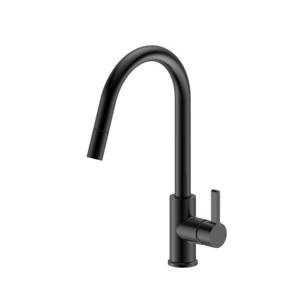 Ania Round Pull Out Kitchen Sink Mixer Tap