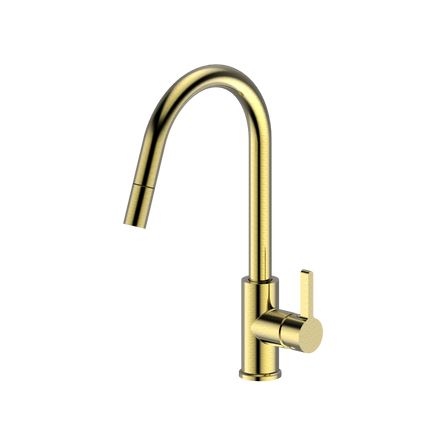Ania Round Pull Out Kitchen Sink Mixer Tap