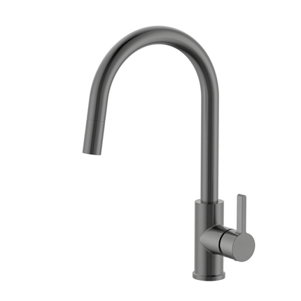 Ania Round Pull Out Kitchen Sink Mixer Tap