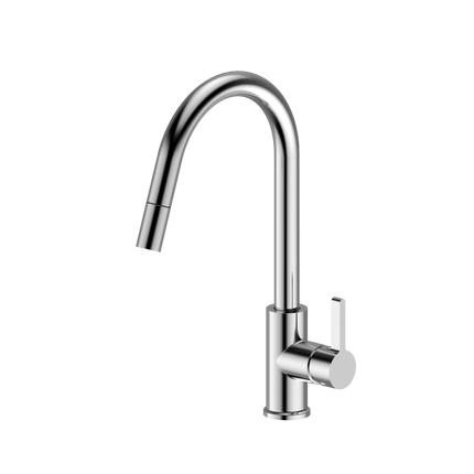 Ania Round Pull Out Kitchen Sink Mixer Tap
