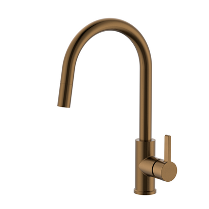 Ania Round Pull Out Kitchen Sink Mixer Tap