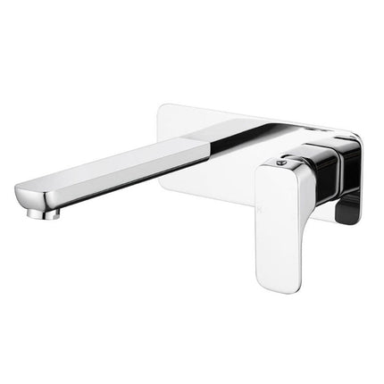 Ania Wall Bath Mixer Set Chrome