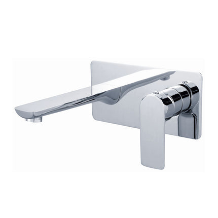 Ania Round Wall Basin Bath Mixer Set