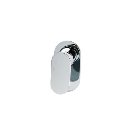 Ania Rail Shower Mixer Set Oval Chrome