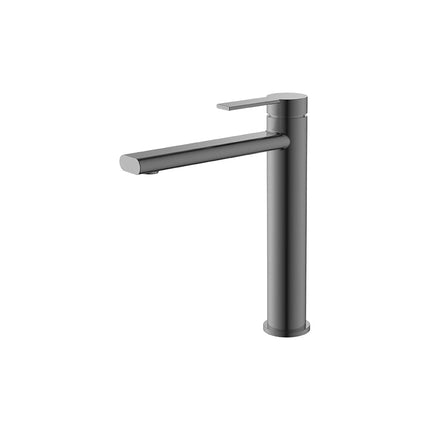 Ania Tower Basin Mixer Tap Tall Bathroom Faucet in Polished Chrome