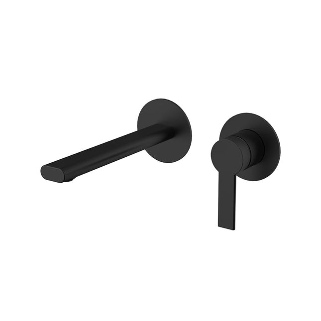 Ania Wall Mounted Basin And Bath Mixer Tap With Spout