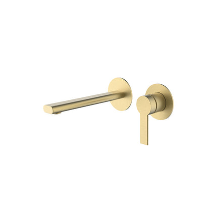 Ania Wall Mounted Basin And Bath Mixer Tap With Spout