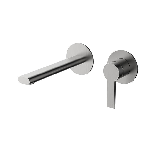 Ania Wall Mounted Basin And Bath Mixer Tap With Spout