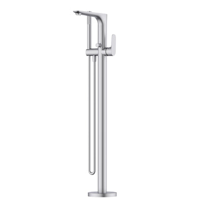 Ania Berlin Floor Bath Mixer with Hand Held Shower