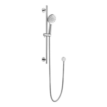 Ania Round Shower On Rail Chrome