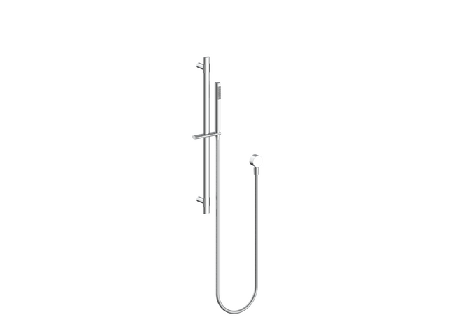 Ania Berlin Sliding Shower On Rail Chrome