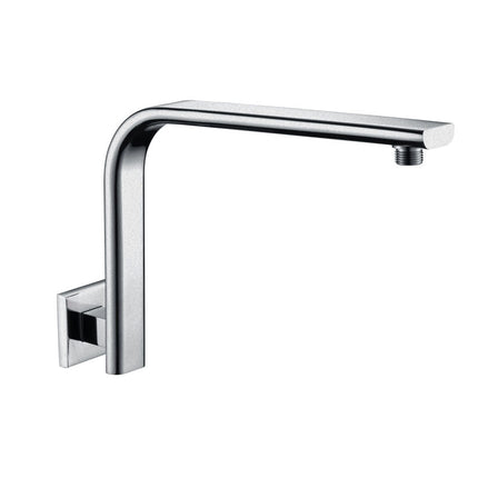 Ania Curved Square Shower Arm for Overhead Rain Shower Head 400mm