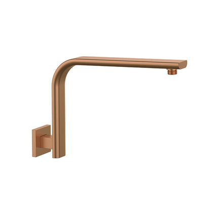 Ania Curved Square Shower Arm for Overhead Rain Shower Head 400mm
