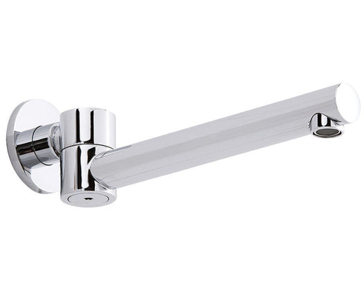 Ania Round Swivel Bath Spout in Polished Chrome 200MM