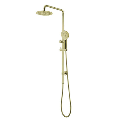 Ania Multifunction Sliding Shower Rail Set with Overhead Rain Shower