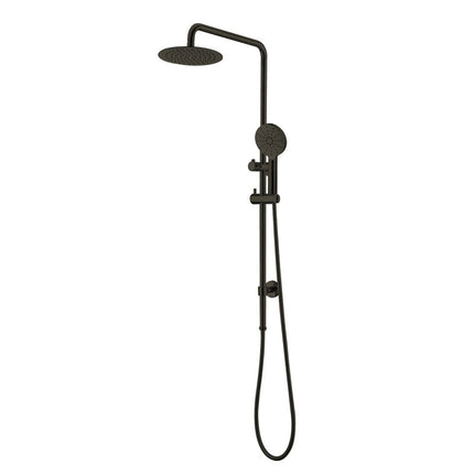 Ania Multifunction Sliding Shower Rail Set with Overhead Rain Shower