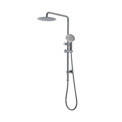 Ania Multifunction Sliding Shower Rail Set with Overhead Rain Shower