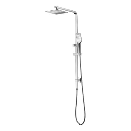 Ania Multifunction Square Sliding Shower System with Overhead Rain Shower Head