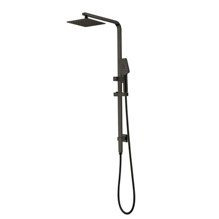 Ania Multifunction Square Sliding Shower System with Overhead Rain Shower Head