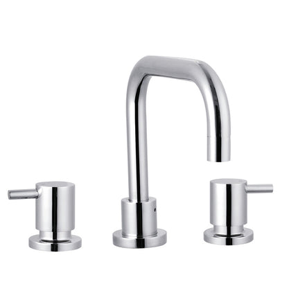 Ania Quarter Turn Basin Tap Set Chrome