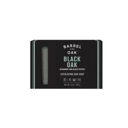 Barrel And Oak Exfoliating Soap Bar In Black Oak Scent 170G